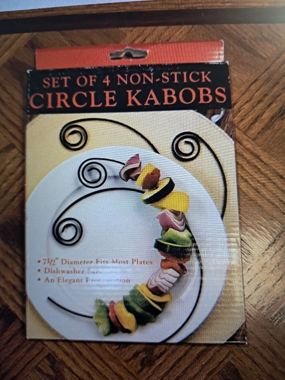 NIB Charcoal Champion Circle Kabobs Set of 4